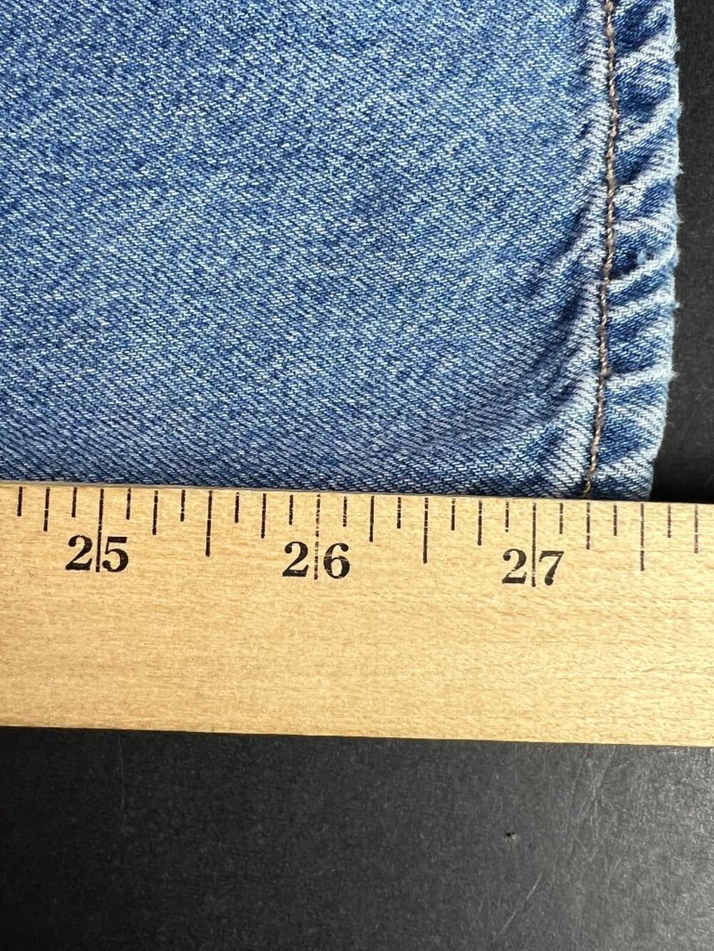 American Eagle Jeans Women's 28x27* Baggy Skater Blue Distressed Denim Tag 4S - Picture 12 of 16